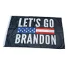 Yeni Gidelim Brandon Trump Seçim Bayrak Çift Taraflı Başkanlık Bayrağı 150 * 90 cm Toptan