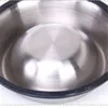 Stainless Steel Dog Cat Bowls Splash-proof Pet Food Water Feeder For Dog Puppy Cats Pets Supplies Feeding DishesRRE11928