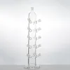 Wholesale Unique Design With Fifteen 14mm Female Joints Hookahs 19 Inch Clear Glass Bong Quartz Banger Straight Tube Oil Dab Rigs Water Pipe Someking Accessories