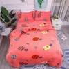 Moda Strona główna Tekstylia Flanel Duvet Pokrywa Przyjazd do skóry Pościel Tekstylia Duvet Cover Winter Cold (tylko 1 pc Duvet Cover) F0354 210420