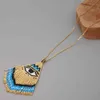 Go2boho Lucky Evil Necklace Jewelry Turkish Eye Necklaces Pendant For Women 2021 Friends Gift Handmade Bead Woven Jewellery