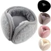 Kış Yumuşak Polar Tavşan Peluş Isıtıcı Earmuff Kulak Muffs Kapak Earwarmers Açık Rüzgar Geçirmez Unisex Erkekler Kadınlar Earmuffs Giyim