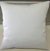 Sublimação Caso de travesseiros brancos 40 * 40 Transferência térmica Engrossar algodão Sinta-se travesseiro macioCombrando espaços em branco fronhas sem inserções Atacado A02