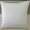 Sublimacja White Pillow Case 40 * 40 Transfer termiczny zagęszczaj bawełniany Soft Pillowcover Sublimated Puste Poszewki bez wkładek Hurtownie A02