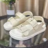 Designer Women Sandals Mimi Double G Flip Flops Luxury Jelly Sandal Candy Color Flat Slippers Fashion Beach Slides3887527