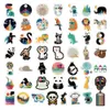 Car sticker 1050100pcs Cute Vsco Girl Animal Stickers for Laptop Luggage Phone Case Kids Random Kawaii Cartoon Vinyl Graffiti De1179886