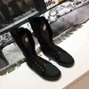 2020 frauen Stiefel Winter Schnee Stiefel Wildleder Echtpelz Rutschen Leder Wasserdichte Winter Warme Kniehohe Stiefel Mode Frauen Schuhe