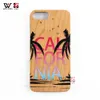 Water Resistant Phone Cases For iPhone 6 7 8 Plus 11 12 Pro Xs Xr X Luxury Laser Wooden TPU Dirt-resistant BACK Cover
