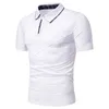 Polo da uomo Fitness T-shirt bianca Designers Camicia da uomo Hip Hop Crop Top Moda Uomo Abbigliamento Manica corta T 2021 Camicie da uomo