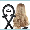 Hair Tools Irons Care Styling Products90 Conjuntos 17 Color sem calor Curling Rod Band para a cabe￧a Maldi￧￣o pregui￧osa Roldi￧￵es de fita de ferro Fanche Ha