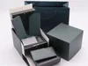 Uhrenboxen, hochwertiges dunkles Geschenk, Holzetui, Uhrenbroschüre, Karte, Etiketten und Papiere, Schweizer Holzuhren-Sammelbox (Karteninhalt kann individuell angepasst werden).