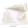 50 pcs/lot papier découpé au Laser confettis support de support de cônes pour jardin décoration de fête de mariage dentelle en forme de coeur évider décors de mariage fournitures CL0022