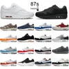 with free socks 87s mens running shoes parra anniversary aqua royal multi color white black center day watermelon tinker sport red 87 Breathable men women sneakers