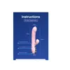 Двойной всасывающий язык, уставая киска G-Spot Вибратор клиторальный стимулятор вращающиеся вибраторы фаллоимитаторное отопление для взрослых секс-игрушка для женщин