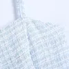スウィート女性正方形襟Aラインドレス夏のファッションレディースイングランドスタイル女性テクスチャミニストラップ210515