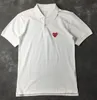 Klassieke Heren Designer Polo's Fashion Design Poloshirts met Hart Ogen Patroon Heren Dames High Street T-shirt Zomer 735