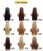 24 inches Synthetic Fish Line Simulation Human Hair Extensions Bundles Straight Curly Weaving Weft In 9 Colors YX01