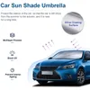 Автомобиль Солнцезащитный оттенок для Tesla Protector Parasol Sunshade Интерьер Front Window Cover Pad Blue Зонтик Защита от лобового стекла Летние аксессуары