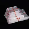 Stobag 100st Clear Self Adhesive Cello Cellofane Self Sealing Plastic Påsar Kläd smycken Förpackning Candy OPP Resealable244324547