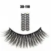 Gros 3D Faux Mink Lashes Set 10 Paires Naturel Long Faux Cils Pack Volume Fluffy Doux Faux Cils Extension De Maquillage À La Main Cils Réutilisables