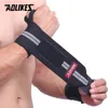 Armband Aolikes 1 Paar Handgelenkstütze Gewichtheben Gymnastik Training Handgelenkstütze Brace Straps Wraps Crossfit Powerlifting