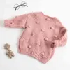 Children's Wear Baby Cotton Coat For Girl Kids Cardigan Sweater Fashion Boys Knit Jacket 210417