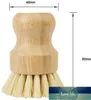 Bambusowe danie szczotki do szorowania kuchenne czyszczenie drewniane płuczki do mycia żeliwa panienka garnek naturalny Sisal Bristles Cena fabryczna Expert Design Quality Najnowsze