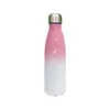 17-Unzen-Sublimations-Cola-Flasche, Farbverlaufsfarben mit Sublimationsmantel, farbwechselnde Cola-Flaschen, 500 ml Edelstahl-Trinkflasche