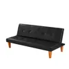 Canapé-lit en cuir PU, futon pliant convertible, inclinable dormeur pour salon à la maison A29
