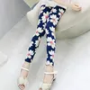 Girls Legging Floral Kids Teenager Skinny Trousers Pants Children Slim Leggins Baby Clothing 20220303 Q2