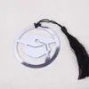 Dr. Cap Bookmark Metal Bookmark Favors With Silk Tassel Graduation Gift Bokmärke Dusch Favors and Presents
