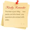 Bulli per capelli umani eleganti natali yaki dritta remy brasiliana rossa 99j# 4 pacchetti traffico 190 grammi per pacchetto 100% estensione