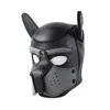 Nxy Adult Toys Sm Erotic Latex Rubber Dog Hood for Women Men Bdsm Bondage Adults Games Puppy Cosplay Sex Couples Flirting Products 1207