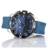 Orologio Wirist T-Touch Expert Solar T091 quadrante blu cronografo al quarzo cinturino in caucciù blu chiusura deployante orologio da polso da uomo Mens3159