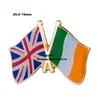 Royaume-uni Friendshipp drapeau épinglette drapeau badge broche broches insignes 10 pièces par Lot