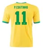 brazils MARQUINHOS VINICIUS JR MARCELO NERES maillots de football camiseta de futebol 2021 2022 G.JESUS COUTINHO 21 22 maillot de football Hommes ENFANTS ENSEMBLE