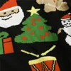 Men's Sweaters Men Women Christmas Sweater 3D Bell Tree Ugly Pullover Holiday Funny Sweatshirt Xmas Jumpers Tops