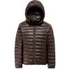 Vår och höst Mode Boutique Vit Duck Down Solid Färg Lätta Mäns Casual Hooded Down Jacket Male Down Jacket 211129