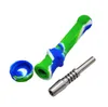 2022 new Smoke 14mm Silicone pipes NC silicon nectar collector with Stainless Steel tip