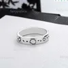 Charme Hip hop bijoux hommes ou femmes mode bague Couple bague S925 haute poli anneaux fête bijoux amoureux cadeau