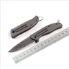 Şam Çelik Blade EDC Cep Katlanır Bıçak Siyah Kağıt Kutusu Ambalaj H5374