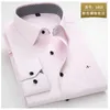 Rezerwa Aramy Mężczyźni Koszula Z Długim Rękawem Mężczyźni Sukienka Koszula Moda Mężczyzna Biznes Formalny Nosić Biuro Koszulki Biały 210809