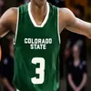 College Basketball nosi niestandardowe koszulki College Basketball Colorado State Jerseys David Roddy Isaiah Stevens John Tonje Dishon Thomas Jalen Lake Kendle Moore Chandler