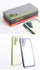 Odporny na wstrząsy ramki silikonowe Wyczyść skrzynki dla Xiaomi MI 10T Lite 11 10 Redmi Note 9 8 Pro 9s 9a Poco M3 X3 NFC Przezroczysta twarda okładka