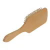 Grzebień drewna Profesjonalne Zdrowe Paddle Poduszki Włosy Utrata Masaż Szczotka Szczotka Hairbrush Grzebień Hairbrush Pielęgnacja Włosów Zdrowy Drewniany Grzebień 5502 Q2