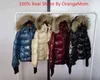 Подросток дети зимние пальто детская куртка для мальчика теплая одежда водонепроницаемый утолщенный снег утка вниз девушка 2-16Y с капюшоном 211203