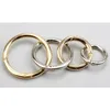 Bag Parts & Accessories 5Pcs Round O Ring Circle Spring Snap For DIY Keyring Hook Buckle Purse Dog Chain Clasp Clip Metal Bags