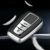 2 Button 3 Tasten Autoschlüsse Abdeckung Leder TPU Key Case Zubehör Autos Schutzabdeckung für Toyota Prius Camry Corolla C-HR CHR RAV4 PRADO