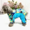 Zimowa odblaskowa płaszcz pies kurtka ciepły strój dla małych psów pet wodoodporny szczeniak ubrania misia misia kombinezon odzież chihuahua 211007