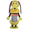 Prawdziwe zdjęcie Slinky Dog Mascot Costume Fancy Sukienka na Halloween Carnival Party Support Dostosowywanie